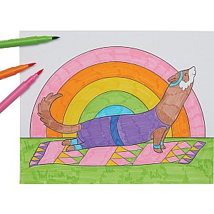 Work and Play Every Day Coloring Book