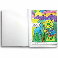 Color By Numbers Coloring Book, Mythical Friends