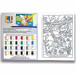 Color By Numbers Coloring Book, Mythical Friends