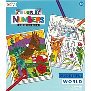 Color By Numbers Coloring Book - Wonderful World