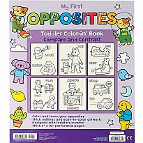 Toddler Colorin' Book - Opposites