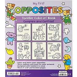 Toddler Colorin' Book, Opposites