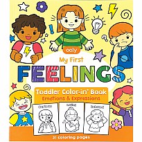 Toddler Colorin' Book - Feelings
