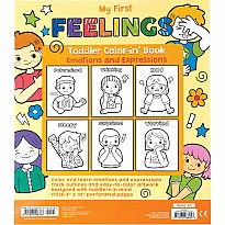 Toddler Colorin' Book - Feelings