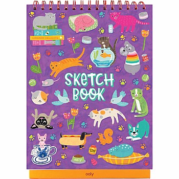 Sketch and Show Standing Sketchbook, Pets At Play