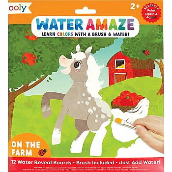 Water Amaze Water Reveal Boards - On The Farm (13 PC Set)