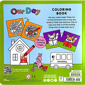 Our Day Coloring Book