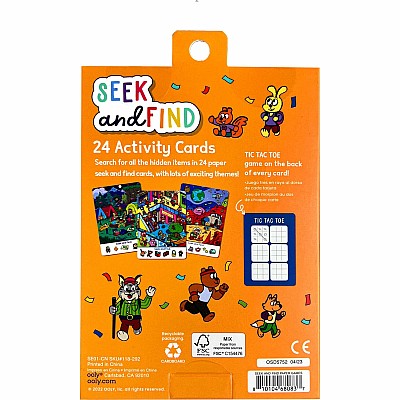 Paper Games: Seek & Find Activity Cards - Set of 24