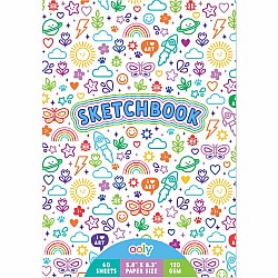 Colorful Doodles Sketchbook (5.8" x 8.3")