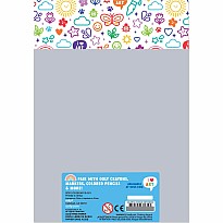 Colorful Doodles Sketchbook (5.8" x 8.3")