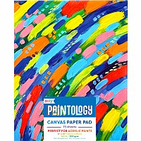 Paintology Canvas Paper Pad - 15 Sheets