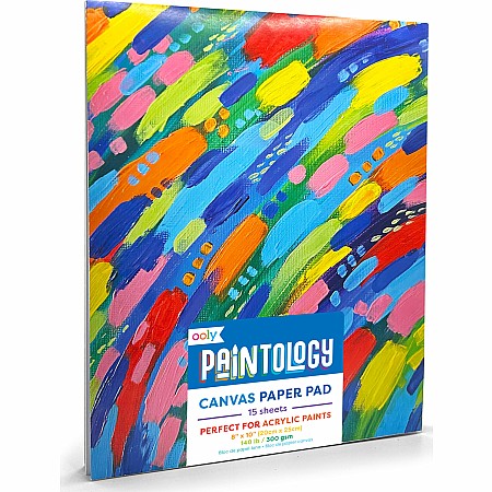 Paintology Canvas Paper Pad - 15 Sheets