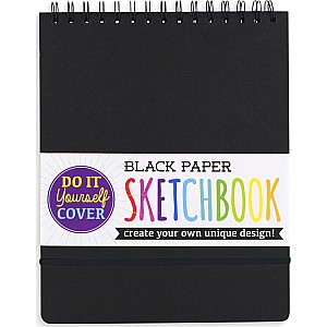 Sketchbook Black Large Diy