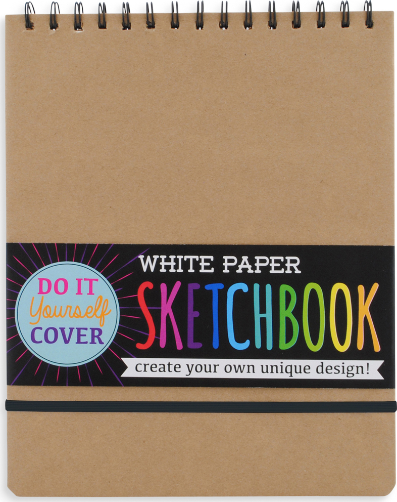 White Paper Sketchbook - Imagine That Toys