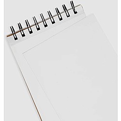 DIY White Paper Sketchbook - Large
