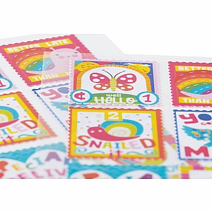 Stickiville Snail Mail Stamps Stickers