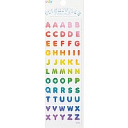 Stickiville Rainbow Letters Stickers - Holographic
