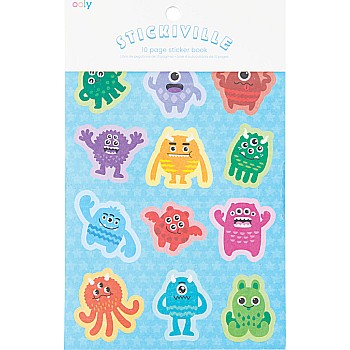 Stickiville Monster Sticker Book