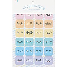 Stickiville Cute Expressions Sticker Book
