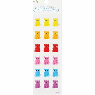 Stickiville Gummy Bears Stickers