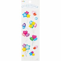 Stickiville Skinny - Shaped Balloons (Clear)