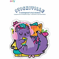 Stickiville Stickers: Silly Kitties - Vinyl (4 Die-Cut)
(Vinyl)