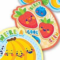 Stickiville Stickers: Fruit Friends - Vinyl (4 Die-Cut)
(Vinyl)