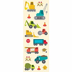 Sticikiville Stickers: Construction Vehicles (Paper)