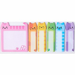 Note Pals Sticky Tabs - Cat Parade (1 Pack)