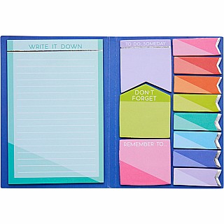 Side Notes Sticky Tab Note Pad - Color Write