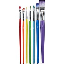 Lil Paint Brush Set  Set Of 7