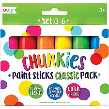 Chunkies Paint Sticks  Classic Pack  Set Of 6
