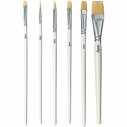 Chroma Blends Watercolor Paint Brushes, Set of 6