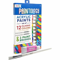 Paintology Acrylic 12ct Paint Set, Classic Colors