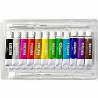 Paintology Acrylic Paint Set - Classic Colors - Set of 12