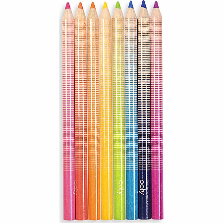 Jumbo Neon Colored Pencils