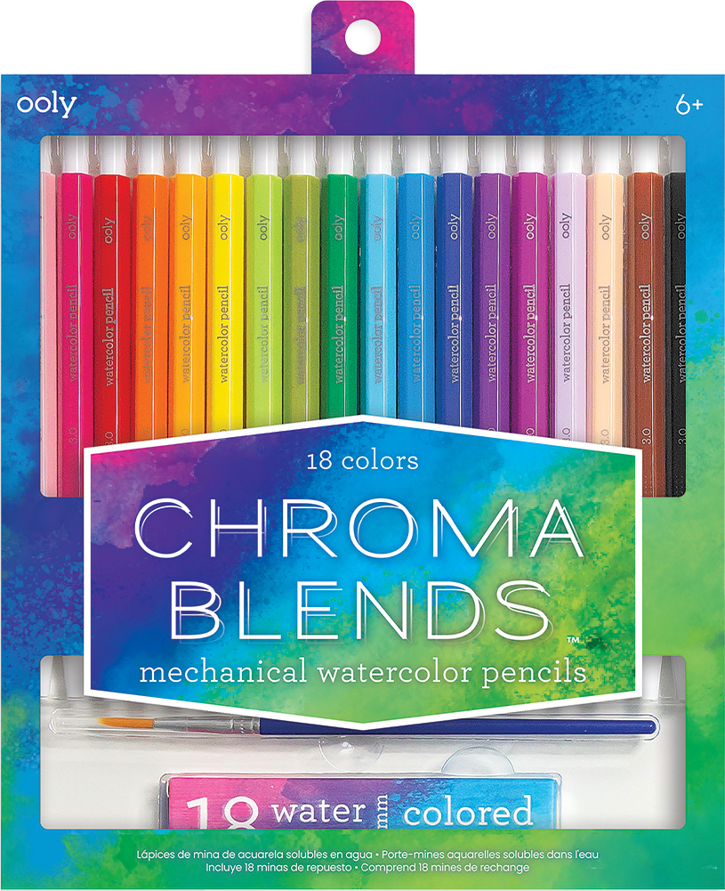 Chroma Blends Watercolor Mec Penc - Mr. Mopps' Toy Shop
