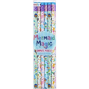 Mermaid Magic Graphite Pencils  Set Of 12