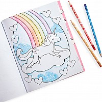 Unique Unicorns Colored Pencil
