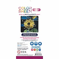 Color Sheen Metallic Colored Pencils - Set of 12