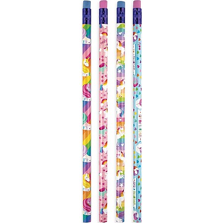 Unique Unicorns Graphite Pencils - Set of 12