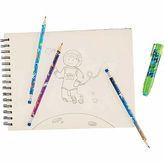 Astronaut Graphite Pencils - Set of 12