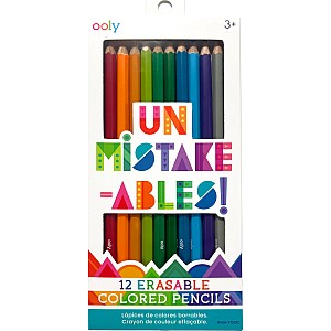 Un-Mistakeables! Erasable Colored Pencils - Set of 12