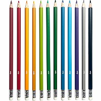 Un-Mistakeables! Erasable Colored Pencils - Set of 12