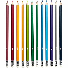 Un-Mistakeables! Erasable Colored Pencils - Set of 12