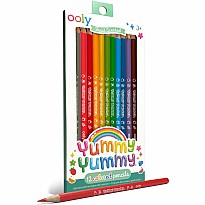 Yummy Yummy Fruit Scented Colored Pencils - Set of 12