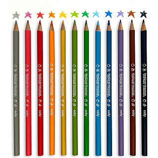 Yummy Yummy Fruit Scented Colored Pencils - Set of 12