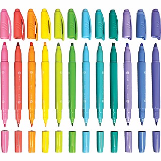 Pastel Hues Markers - Set of 12