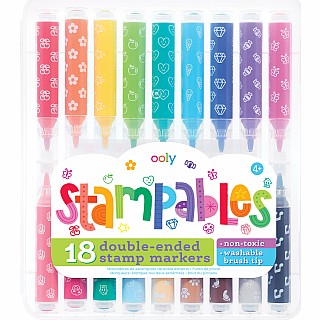 Stampables Double Ended Stamp Markers - Set of 18