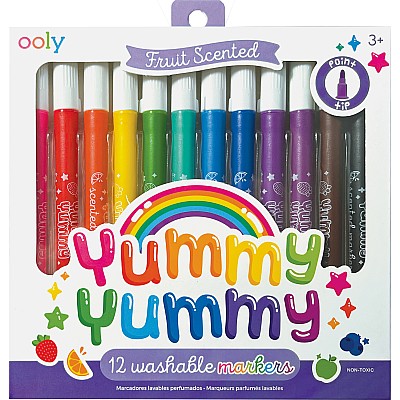 Yummy Yummy Scented Markers - Set of 12